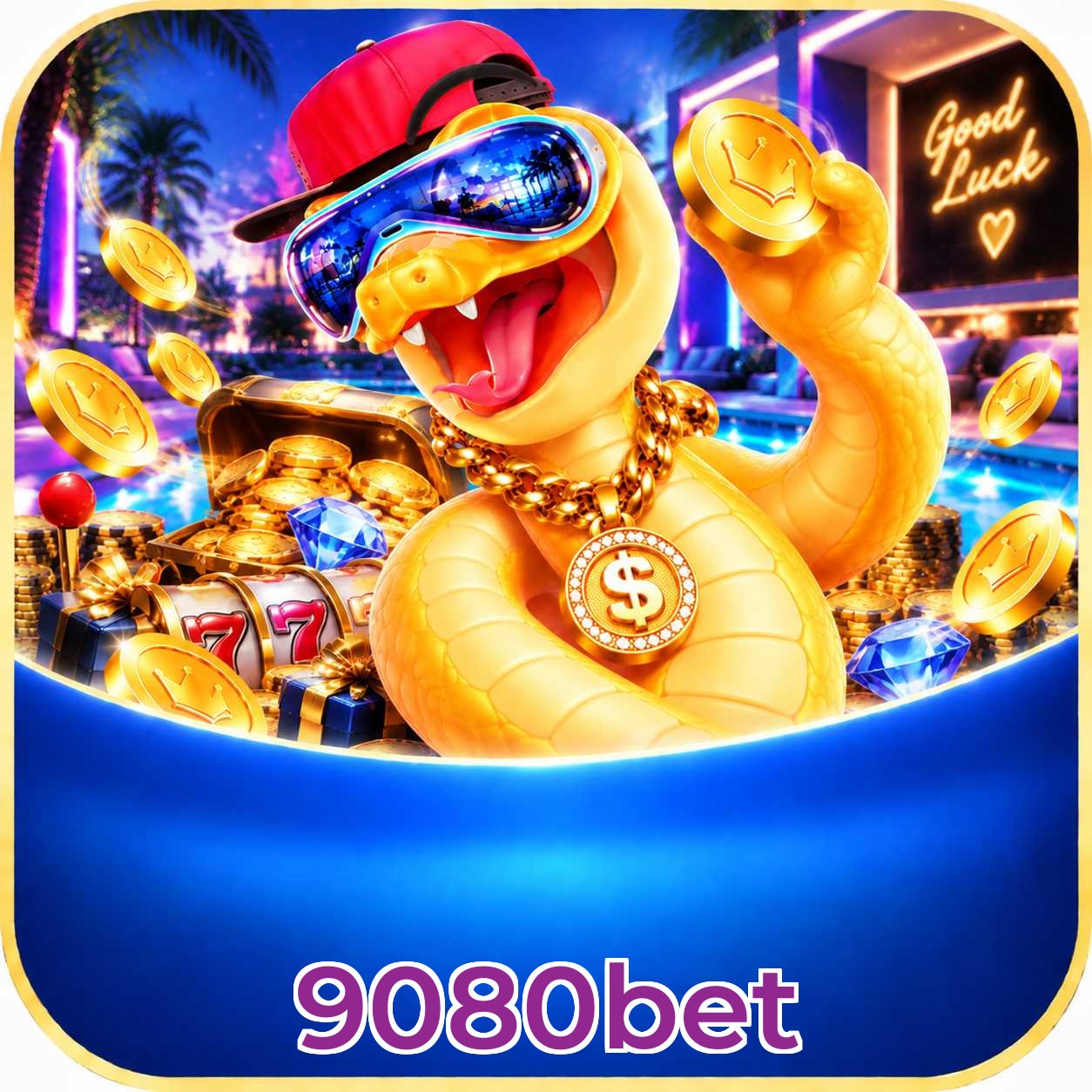 Logo 9080bet Telegram Canal Oficial